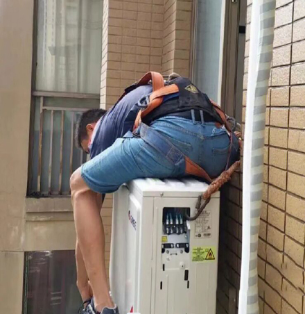 石楼空调移机